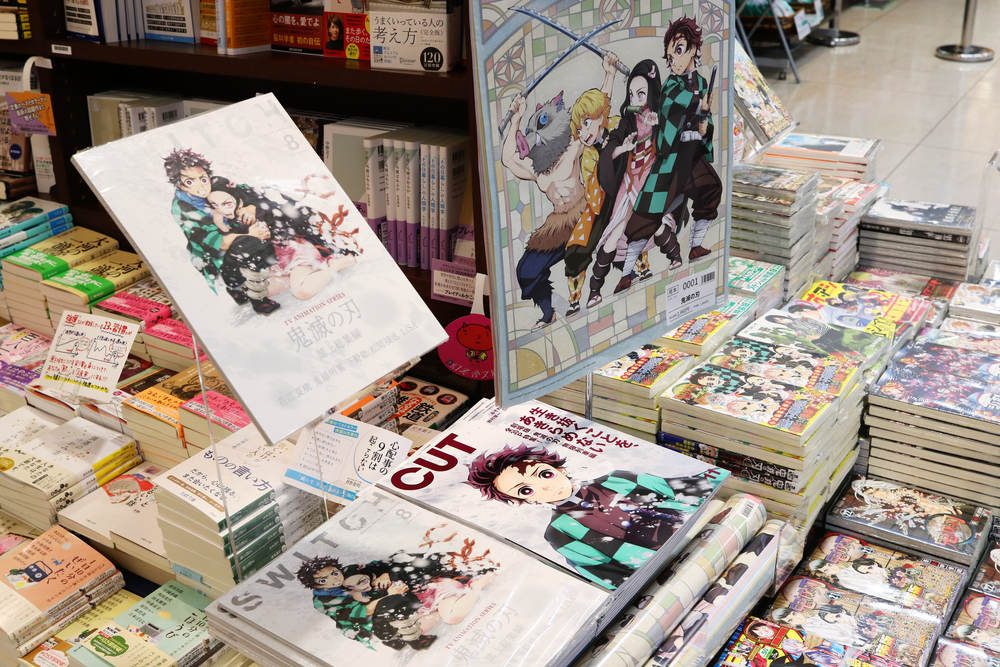 帝国データバンクによると、2019年の書店市場規模は1兆2186億円で、3年連続で減少。(AFP)