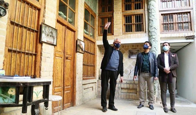 Al-Jablawi氏、彼が行動に移すことを決めた当時、この建物は廃墟と化す恐れがあったと言う。 （AFP）