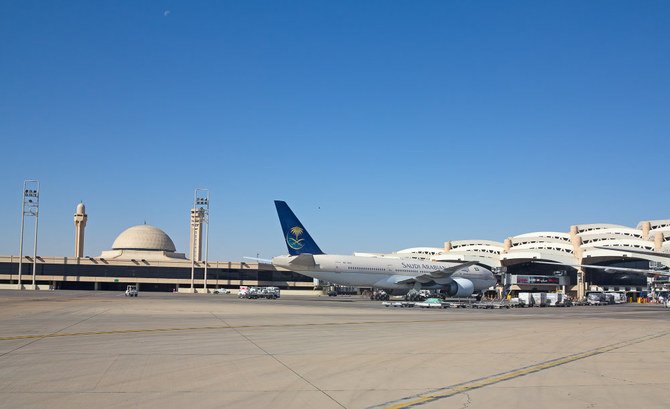 リヤドのキング・ハーリド国際空港には、国営航空会社のサウディア航空がある。（シャッターストック）