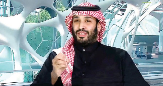 未来投資イニシアチブフォーラムで皇太子はリヤド地域の環境状況を改善する計画があると述べた。(FII)