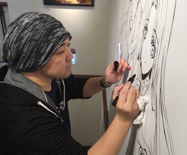 アメリカ、ドイツ、台湾で開催されたものを含む、国際的なアニメと漫画のイベントに数多く参加してきた士貴氏であるが、今後は他の国で開催されるイベントにも積極的に参加していきたいとの事だ。(Supplied)