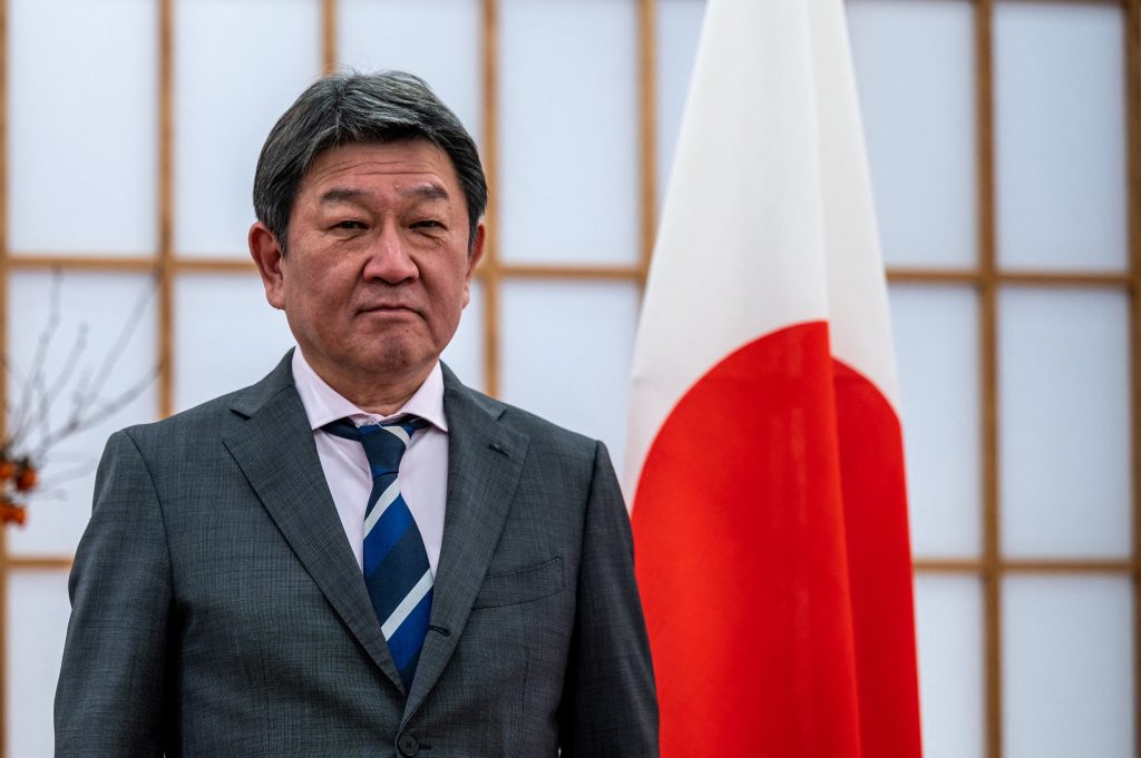 茂木氏はビデオメッセージの中で、天皇陛下が日本の2国間関係の強化に尽力されていることへの称賛と感謝の意を述べるとともに、天皇陛下と国民が健康であるように心から願っていると伝えた。（AFP通信）