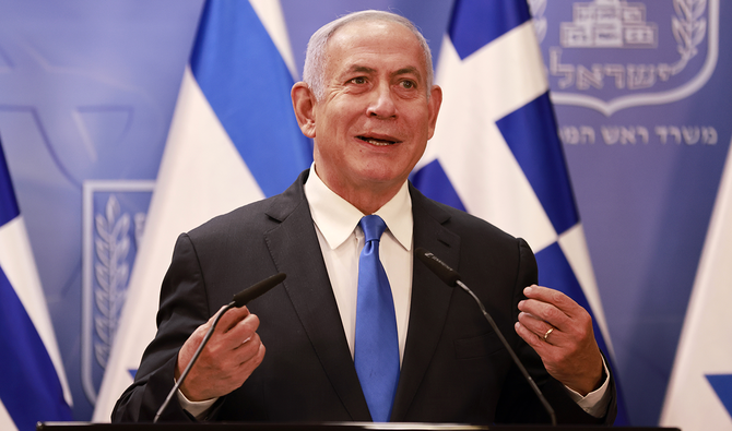 イスラエルのベンジャミン・ネタニヤフ首相(AP)