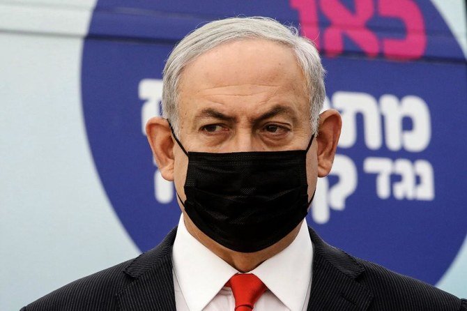 イスラエルのベンヤミン・ネタニヤフ首相は、３月２３日のイスラエルの選挙に先立ち、アブダビおよびマナーマへの訪問の意向を示した(AFP)