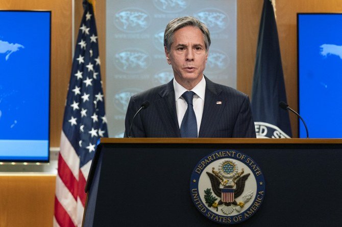  国務長官は、王国との取引を継続するという米国の関心を改めて表明した。 (ファイル/AFP)