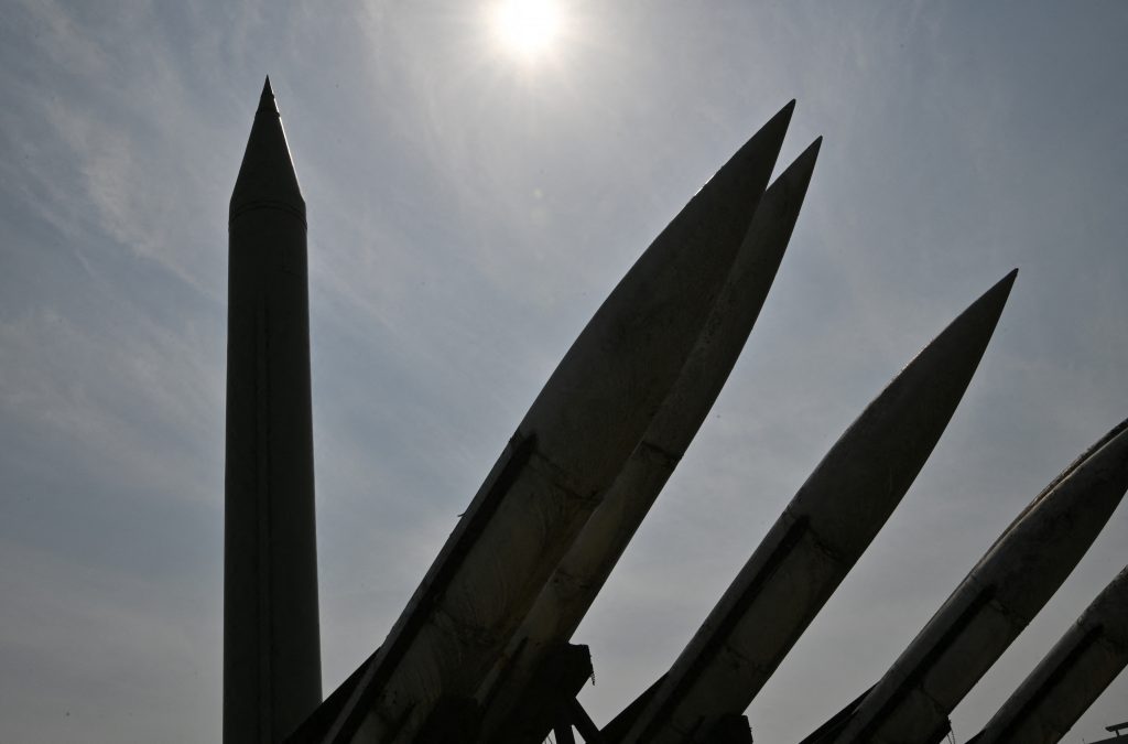今回の発射は、弾道ミサイル発射を禁じた国連安保理決議に違反していない。(AFP)