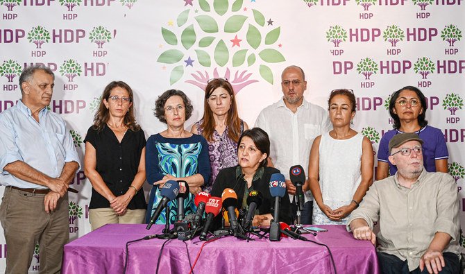 HDPは、トルコ、米国、EUによってテロリスト集団に指定されているクルディスタン労働者党(PKK)の過激派とつながりがあるという非難を否定した。(提供)
