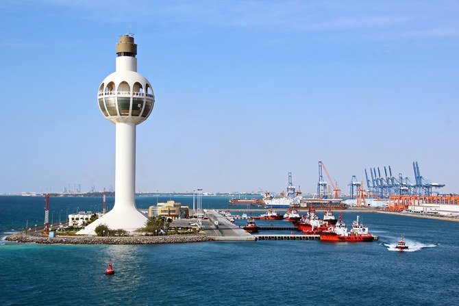 ジッダ港はスエズ運河の南東約1150kmに位置し、この重要な水路に最も近い主要港の一つである。(Shutterstock)