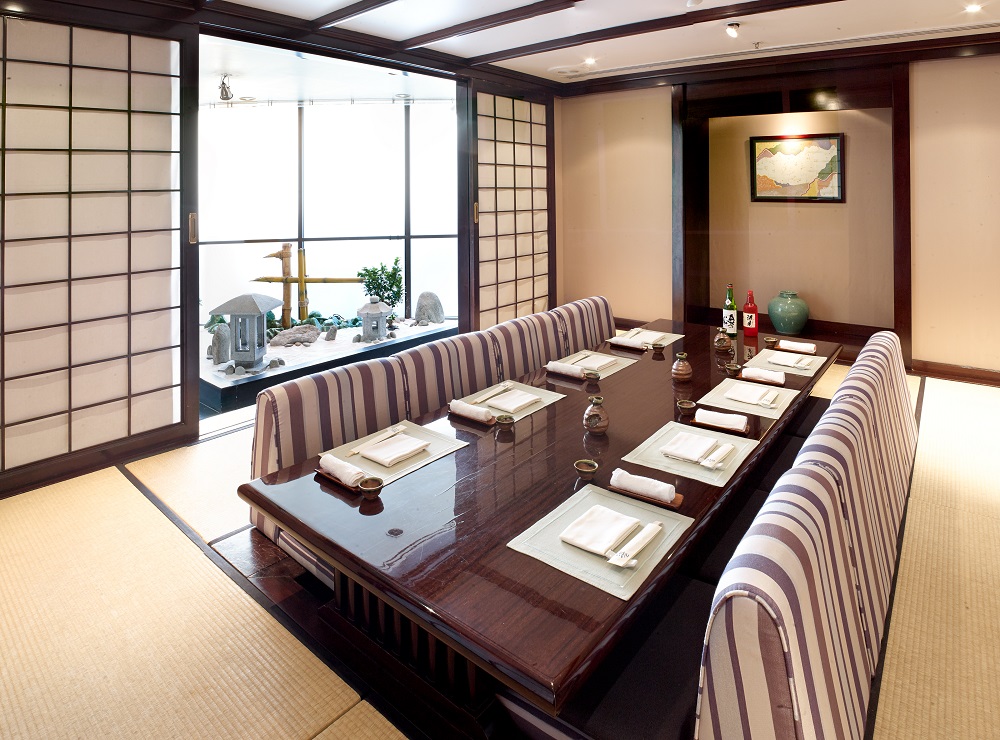 Minatoには伝統的な日本風の畳のダイニングルーム2部屋と、「Sato」という名の別のプライベートエリアもある。（提供写真）