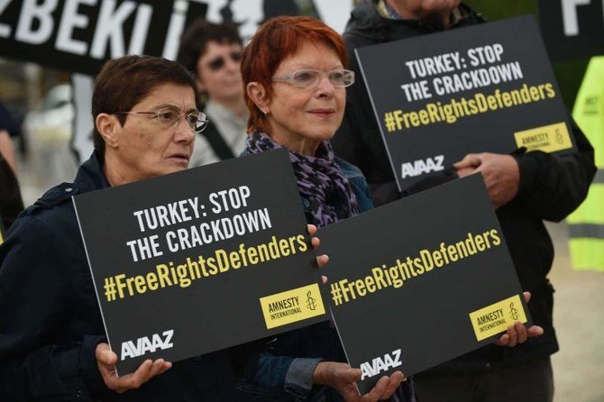 ヒューマン・ライツ・ウォッチ(HRW)は、トルコが「前例のない」規模で「人権保護を破壊している」と非難している(AFP通信/資料写真)