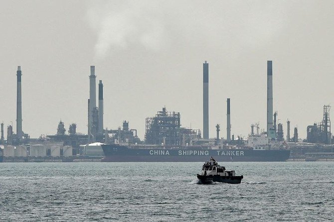 石油輸出国機構とロシアおよびその同盟国で構成されるOPEC+は、5月に日量35万バレルの減産を行うことで合意した。（提供/AFP）