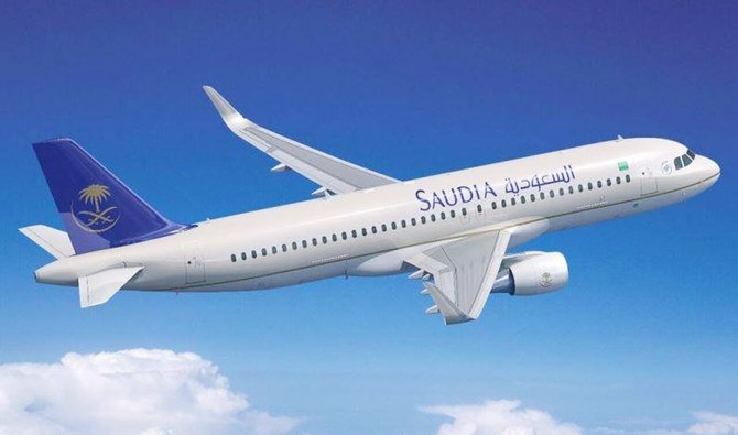 サウジアラビアを代表する航空会社は、5月17日の運行再開に向けて準備を進めている。(サウジ国営通信)