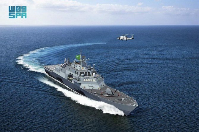 この艦艇は、サウジアラビア海軍の発展に向けた主要プロジェクトのひとつである「トワイク」プロジェクトの一環だ。（SPA）
