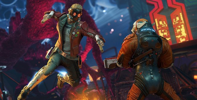『Marvel’s Guardians of the Galaxy(マーベル ガーディアンズ・オブ・ギャラクシー)』は10月16日発売予定。(提供写真)