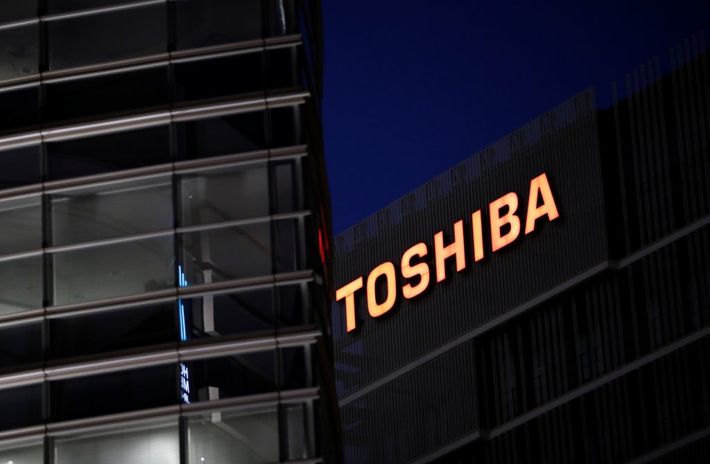 報告書によると、東芝の経営陣は、昨年7月の定時株主総会で海外の物言う株主に対抗するために、経済産業省に支援を要請したという。（ファイル・写真／ロイター）