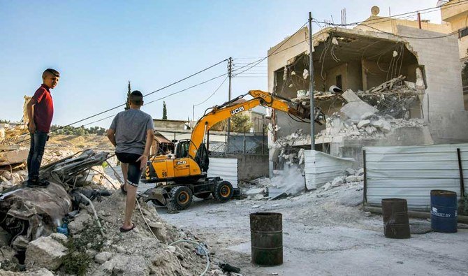 2004年に行われたイスラエル軍の調査では、家屋取り壊しの効果が疑問視されたため、軍は10年近く取り壊しを停止していた。（AFP通信）