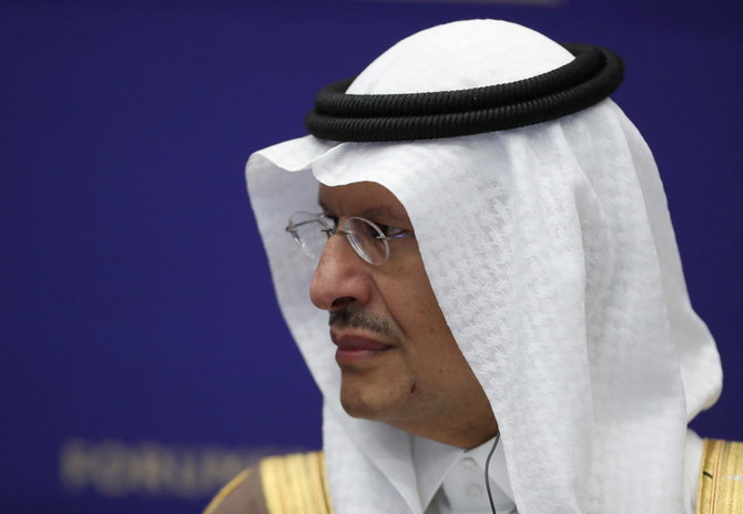 先週、アブドルアジーズ王子は、サウジアラビアは、再生可能燃料の分野で先駆け、気候変動対策計画を推進していくと述べた。（ロイター）