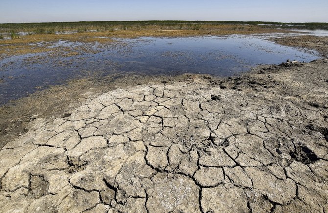 イラクは猛烈な夏の熱波に焼かれ、懸命に働くも実入りの少ない農民や牧畜民は畑や家畜そして日常生活をも蝕む深刻な水不足に悩まされている。（資料/AFP）