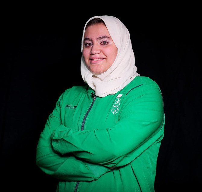 タハニ・アル・カハタニ選手は、イスラエルの抗議表明として柔道女子78キロ超級1回戦を辞退することはしないと決めた。（提供・サウジ五輪委員会）