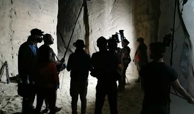 アル・ウラーに魅力を感じる映画の製作活動は、世界にも中東地域にも増え始めている。（提供）