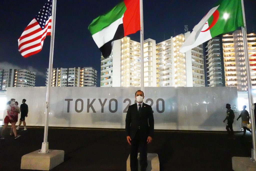 シハブ・アハマド・アル・ファヒーム駐日UAE大使。(カメル・アブドゥラ)