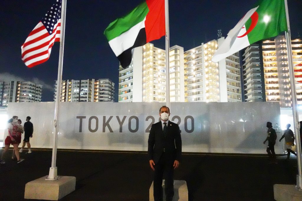 シハブ・アハマド・アル・ファヒーム駐日UAE大使。（カメル・アブドゥラ）