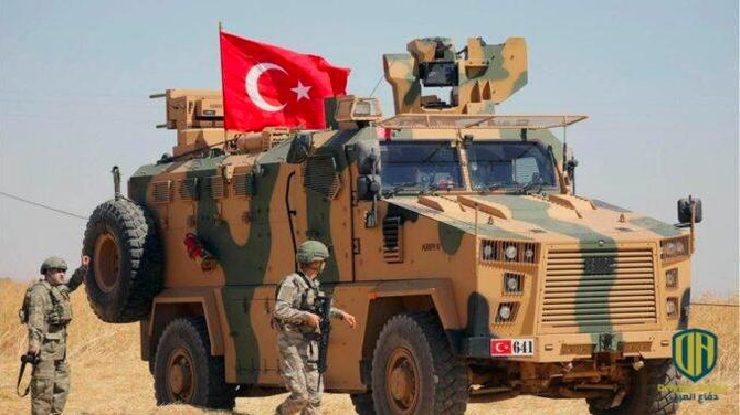トルコの装甲車と軍人。(写真/インターネット)