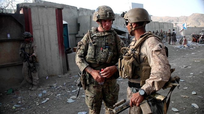 国外避難を援護するために数千人の兵士がアフガニスタンに戻ってきた。（資料/AFP）