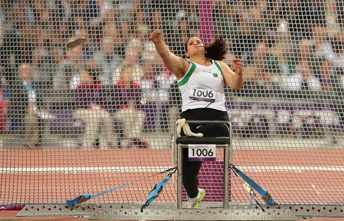 アルジェリアのナシマ・サイフィ選手は自己最高の30.81メートルを記録し、ウズベキスタンのモヒグル・ハムダモワ選手に次いで2位となった。(Twitter: @LeFennecFC)