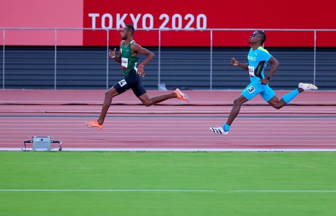 男子400mでのマゼン・アル・ヤシンの成績は、2020東京オリンピックに出場したサウジアラビア選手団のなかでトップクラスだった。（サウジアラビア・オリンピック委員会）