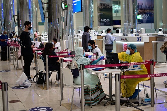 アラブ首長国連邦は、8月30日からワクチン接種を完了した旅行者への観光ビザ発行を再開すると発表した。（ファイル/ AFP）