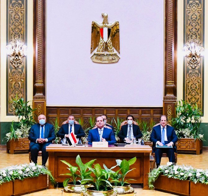 エジプト、ヨルダン、パレスチナの3カ国首脳会談が1日、カイロで開催され、パレスチナ問題を含む共通の関心事項について協議が行われた。(AN 写真提供/ヤズミーン・イッサ)