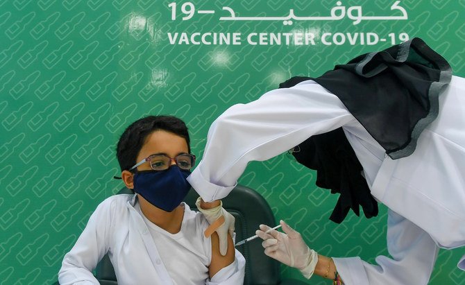 サウジアラビアではコロナワクチンが4,070万回以上接種されている。(SPA)
