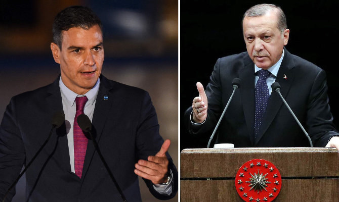 トルコのレジェップ・タイイップ・エルドアン大統領（右）がギリシャのキリアコス・ミツォタキス首相と会談へ。両国間に長年横たわる対立の解決を目指す。（AFP / Shuttertstock）