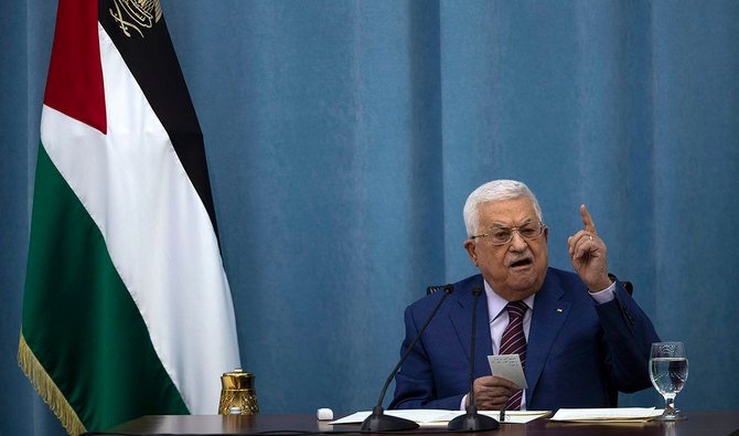 パレスチナのマフムード・アッバース大統領(AP/写真)