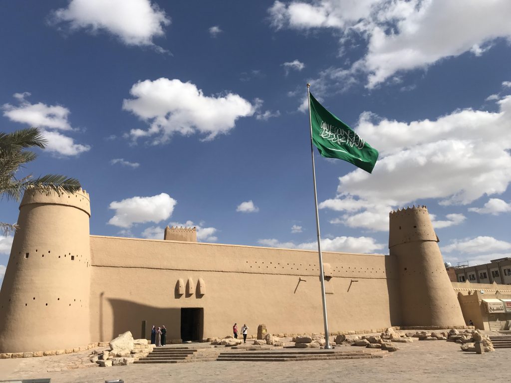 統一の象徴として知られるマスマク城塞は、アル・サウード家が統治権を復活させた戦いの史跡の地だ。