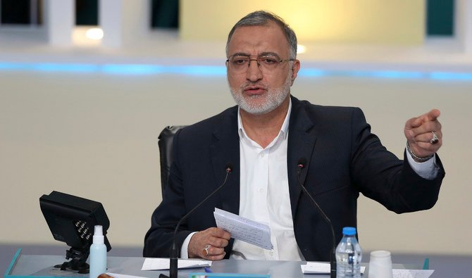 ザカニ氏は、2021年のイラン大統領選で承認を受けた7人の候補の1人だった。(AP)