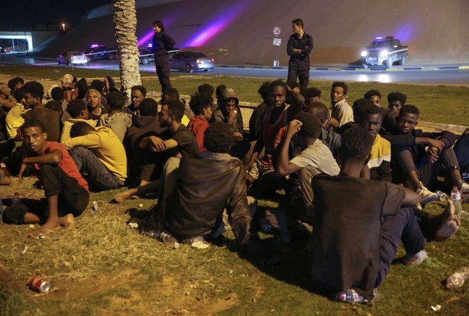 今回の事件は、リビア政府当局が大規模な取り締まりにより、5,000人以上の移民を拘束してから一週間後に発生した。(AFP)