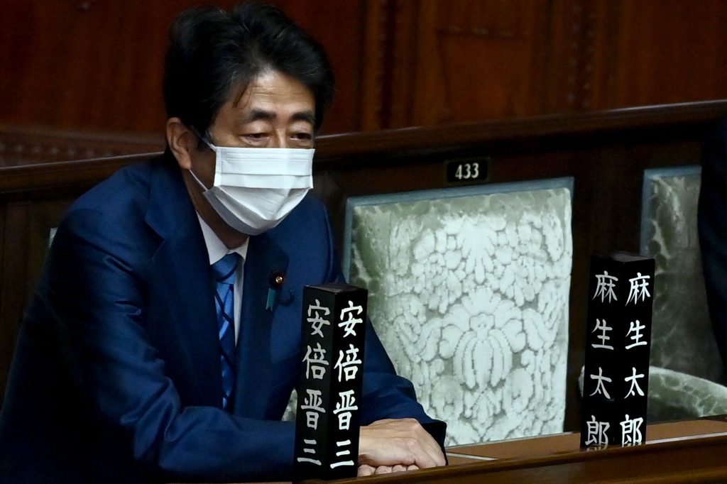 自民党細田派は１１日、党本部で総会を開き、安倍晋三元首相の新会長就任を正式決定する。(AFP)