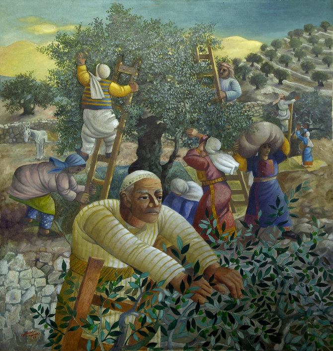 オリーブの木は何世紀にもわたって、オリーブの実とそこから採れる黄金色の絹のようなオイルで安定した収入源を提供してきた。そしてそれは、パレスチナ人のアイデンティティーを完全に包括している。 （提供／スリマン・モンスール）