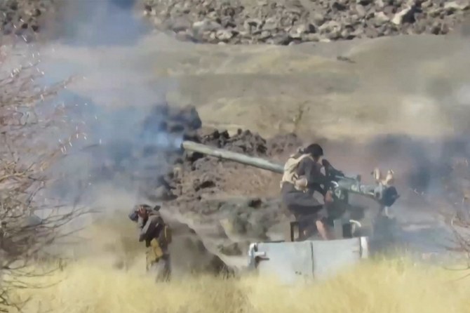 アラブ連合軍によるジュバとアル・カサラーへの29回の攻撃で17台の軍用車両が破壊された。(File/AFP)