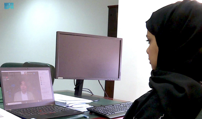 ハナ・サレム博士はサウジアラビアの教育支援の取り組みを強調した。（SPA）