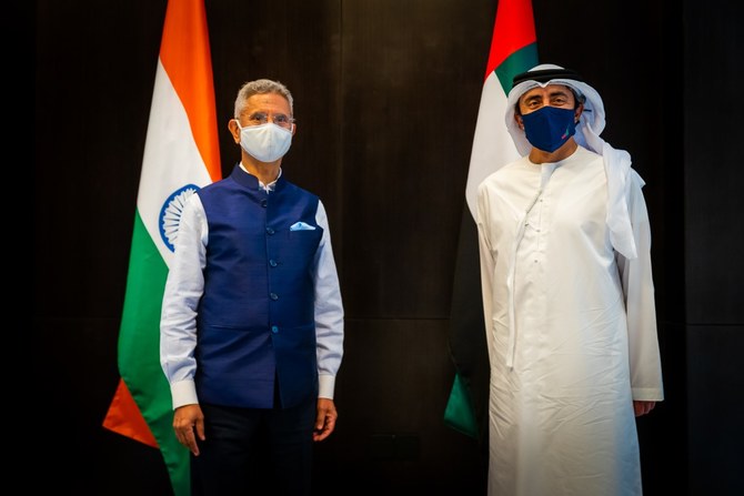 UAEのアブダッラー・ビン・ザーイド外相は、アブダビでインドのスブラマニヤム・ジャイシャンカル外相と会談した。（WAM）