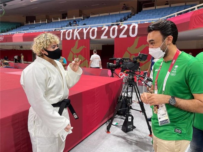 2024年パリ五輪を目指すと話すサウジアラビアの柔道スター、タハニ・アル・カタハニ選手(提供)