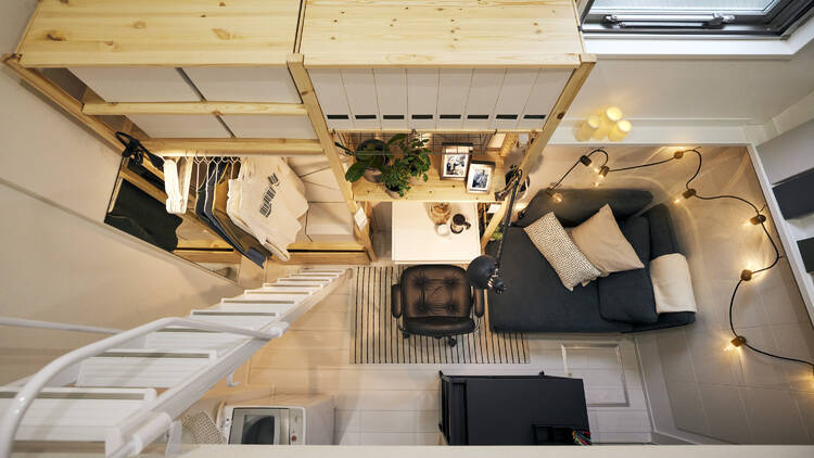 アパートは新宿にあり、選ばれた入居者はそこに招待され1月15日まで住むことができる。(IKEA Japan)