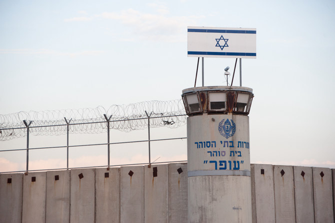イスラエルのオファー軍事刑務所にある監視塔。（資料写真/Shutterstock）