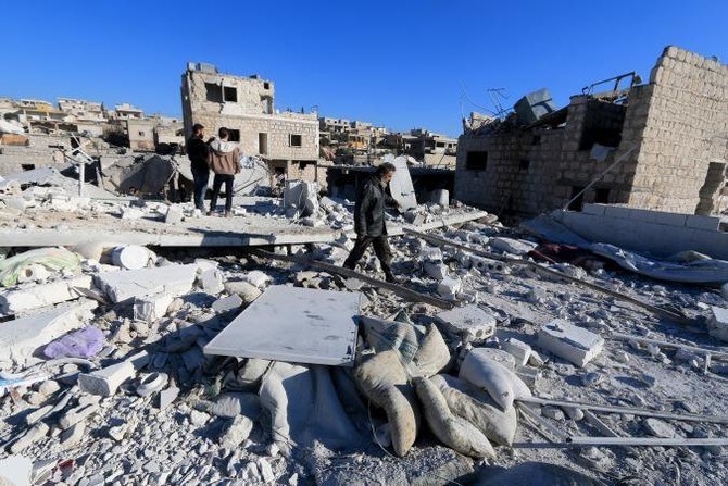 シリア東部の砂漠地帯でロシアが空爆を行い、ダーイシュのメンバーと思われる11人が死亡したと、戦争監視団が木曜日に報告した。（ロイター/資料）
