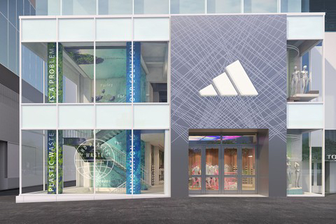1,000平方メートルの新店舗は、1月22日に正式公開され、訪問者が見て回れるようになるが、adiCLUB会員は1月21日の内覧会に参加することができる。(Adidas)