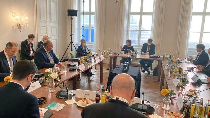 エジプト、フランス、ドイツ、ヨルダンの外相は、二国家解決に基づくパレスチナ・イスラエル間の和平努力への支持を表明した。(@MfaEgypt)
