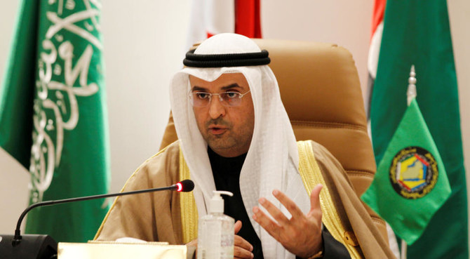 湾岸協力理事会（GCC）のナーイフ・ファラー・アル・ハジュラフ事務局長。（資料写真：ロイター通信）